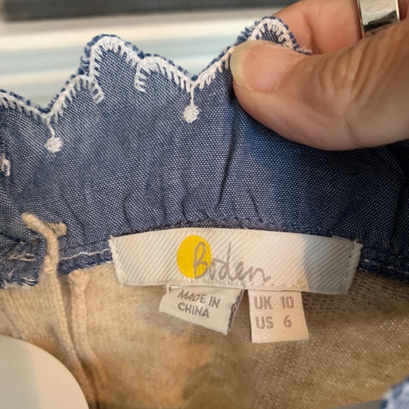 Boden viscose‎ cashmere and cotton sweater top. Worn 1x. 180 retail - Picture 2 of 3